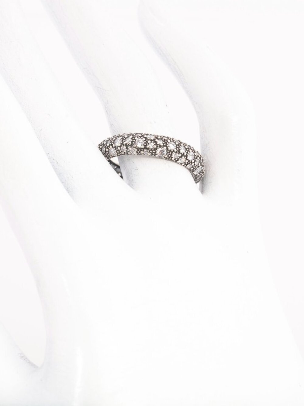 Authentic .925 Sterling Silver Pandora Cosmic Stars Band Size 9